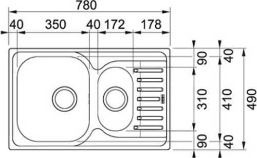Мойка кухонная FRANKE POLAR PXL 651-78 33572074987150 фото