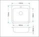 Гранитная мойка Bretta Viktoria 52045481850674 фото 3