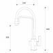 Смеситель кухонный Zorg ZR 341 8 YF White 40543485339300 фото 2