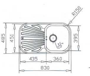 Кухонная мойка TEKA STYLO 1B 1D (10107043) 62922078865150 фото