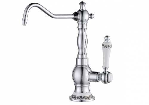 Смеситель кухонный Zorg ZR 01 Chrom Ornament 28493486083293 фото