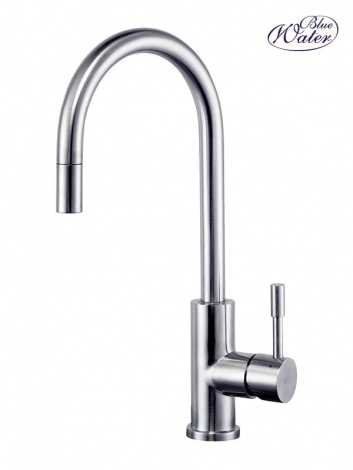 Змішувач Blue Water Lima- inox czarny mat 40822183913164 фото
