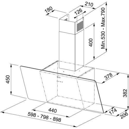 Кухонная вытяжка Franke FPJ 615 V BK A (110.0361.890) 7859 фото