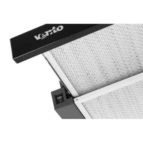Кухонна витяжка Ventolux GARDA 60 BK (1000) LED 9160 фото