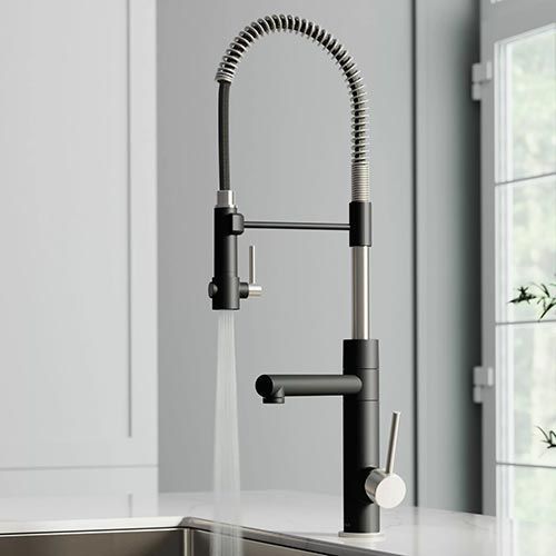 Смеситель кухонный Kraus KPF-1603 SFSMB 10819 фото