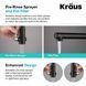 Смеситель кухонный Kraus KPF-1603 SFSMB 10819 фото 6