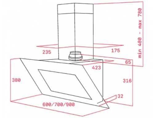 Кухонная вытяжка TEKA DVT 980 W 38322177149189 фото