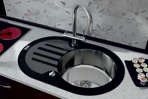 Мийка ZORG GL 7851 OV BLACK 4601 фото