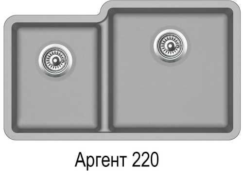 Кухонная мойка AQUASANITA Arca SQA230R 37881981168141 фото