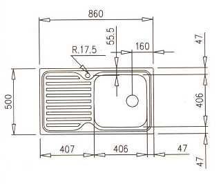 Кухонная мойка TEKA CLASSIC 1B 1D (10119056) 1272078832149 фото