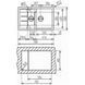 Гранитная мойка TEKA ASTRAL 60 B-TG (40143528) 14742385918185 фото 2