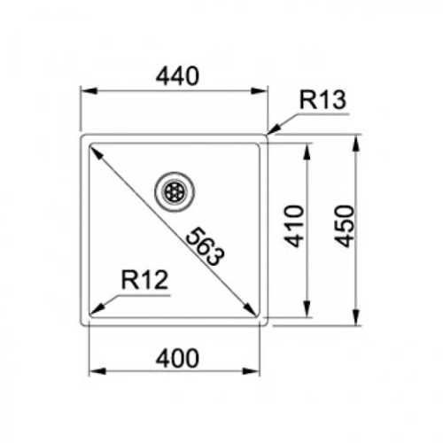 Мойка кухонная FRANKE BOX BXX 210/110-40 34992068645151 фото