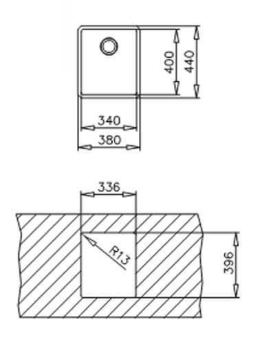Кухонная мойка TEKA BE LINEA 34.40 RS15 (115000008) 20122086460151 фото