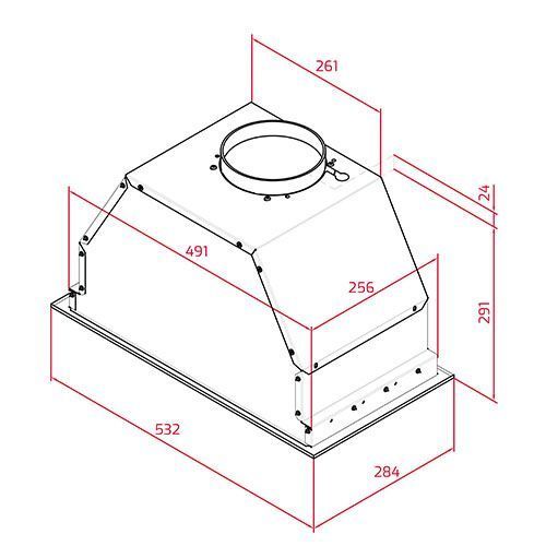 Вытяжка кухонная Teka GFL 57650 113100002 9618 фото