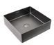 Умывальник Platinum Handmade PVD черный 400x400 10774 фото 1