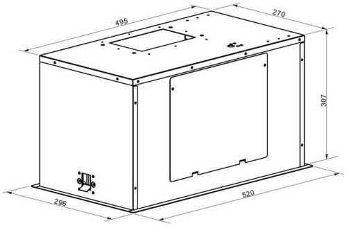 Кухонна витяжка Gunter ATALA 1060 GL 8202 фото