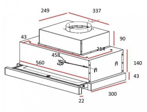 Кухонна витяжка TEKA CNL 6610 (WISH, Total) 8160 фото