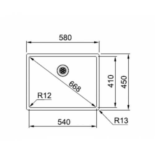 Мойка кухонная FRANKE BOX BXX 210/110-54 35012053824151 фото