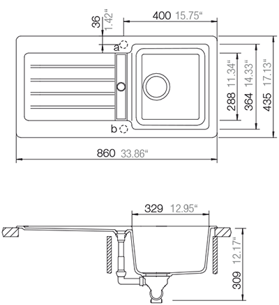 Мойка гранитная SCHOCK Typos D-100S 34093679993321 фото