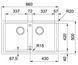 Мойка кухонная FRANKE BASIS BFG 620 32222770808240 фото 2