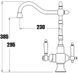 Смеситель кухонный Zorg ZR 336 YF 50 BR Ornament 22133486254293 фото 4