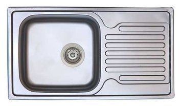 Кухонная мойка Fabiano 78x43 Decor 0.8 70312085484150 фото