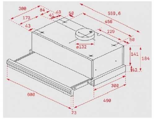 Кухонная вытяжка TEKA CNL 6400 (WISH, Total) черный 8163 фото