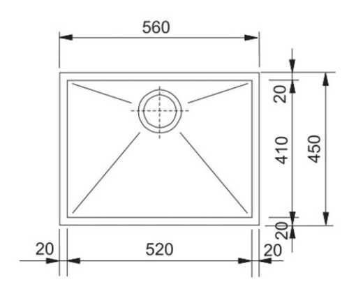 Мойка кухонная FRANKE PLANAR PPX 110-52 35042056201151 фото