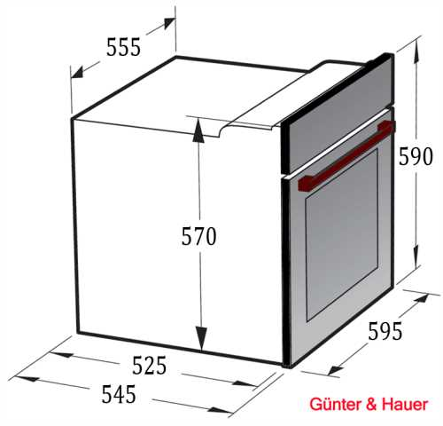 Духовой шкаф Gunter&Hauer EOM 557 BTEL 7294 фото