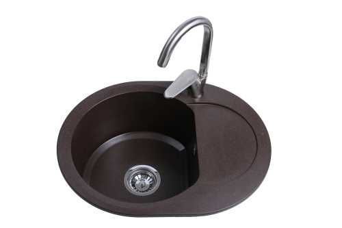 Гранітна мийка Bretta Round 50315481774674 фото
