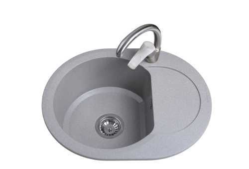 Гранітна мийка Bretta Round 50315481774674 фото