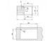Кухонная мойка Teka Diamond 1B 1D 86 (115100012) белое стекло 9011 фото 3