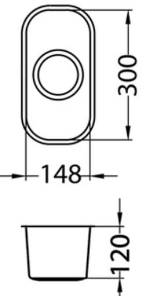 Мойка Alveus Variant 110 R 5241 фото