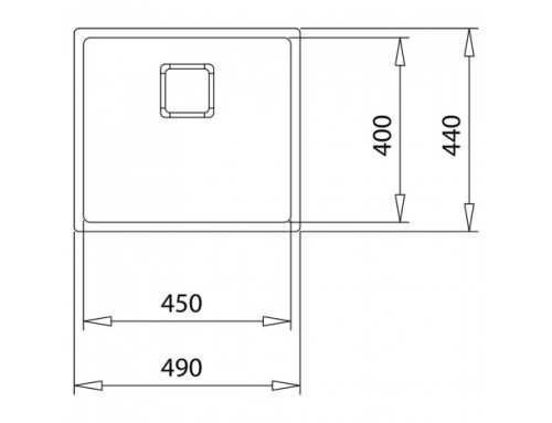 Кухонная мойка Teka FLEXLINEA RS15 45.40 (115000013) нержавеющая сталь 9014 фото