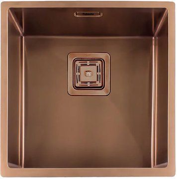 Кухонна мийка Fabiano Quadro 44 Nano Copper 10628 фото