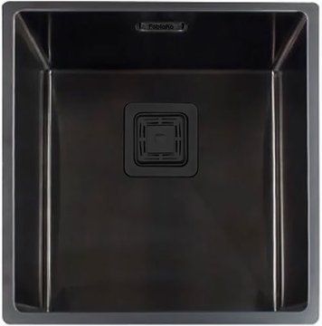 Кухонна мийка Fabiano Quadro 44 Nano Graphite 10630 фото