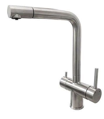 Кухонный смеситель Fabiano FKM 3116P SS Inox 10696 фото