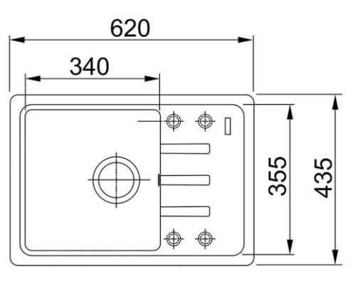 Мойка кухонная FRANKE MALTA BSG 611-62 32242772168240 фото