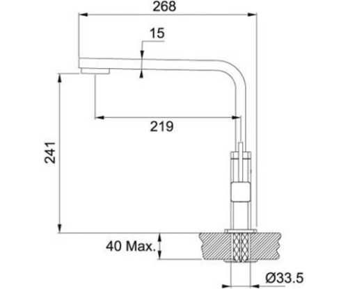 Кухонный смеситель Franke: QUANTUM 32572164150155 фото