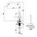 Смеситель Reginox LOGAN St. steel-02 9801 фото 2