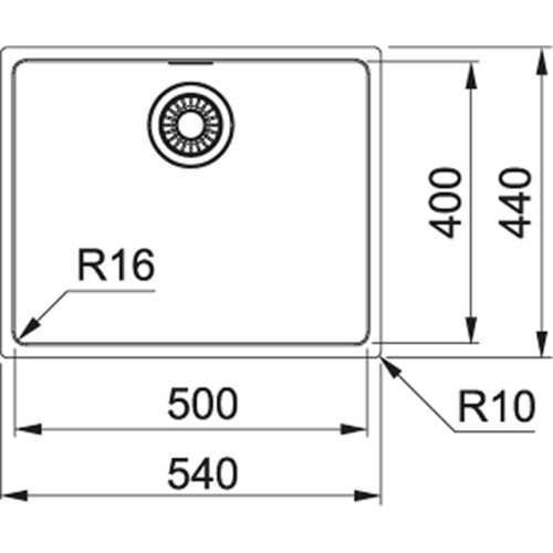 Мойка кухонная FRANKE MRX 110-50 8330 фото