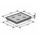 Варочная поверхность VENTOLUX HG 640 E7 T (X) 7939 фото 2