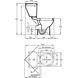 Унітаз компакт кутовий JACOB DELAFON ODEON UP 18557К-00 8122 фото 2