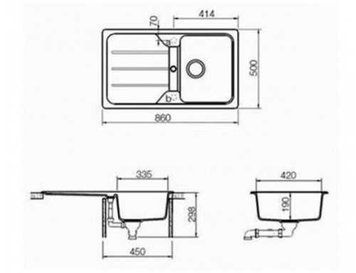 Гранітна мийка TEKA SIMPLA 45-TG 38872386464185 фото