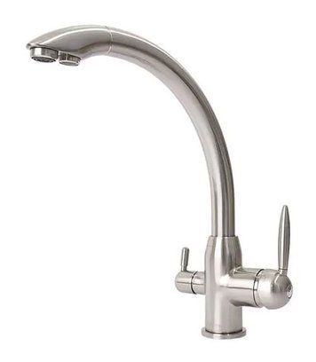 Кухонный смеситель Fabiano FKM 312 Inox 10704 фото
