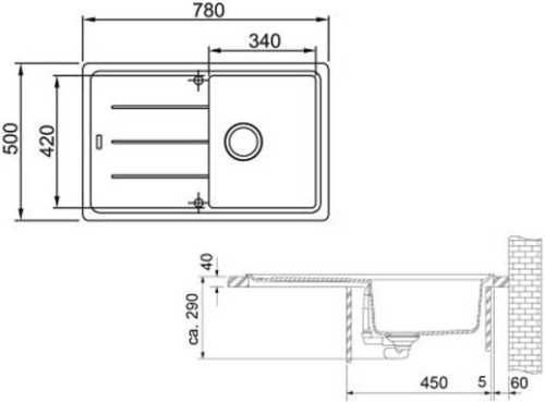 Мойка кухонная FRANKE BASIS BFG 611-78 20612770411240 фото