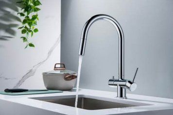 Кухонный смеситель BlueWater CYRUS Хром 10923 фото