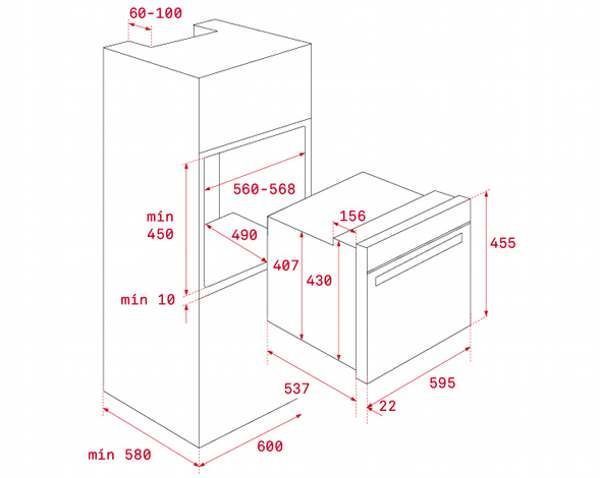 Электрический духовой шкаф Teka HLC 840 (41531024) белый 10236 фото