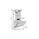 Кухонная вытяжка Ventolux WAVE 90 WH (1000) TRC IT 9584 фото 2