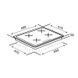 Варочная поверхность Ventolux HG640-MA3 S (IVORY) 11040 фото 7